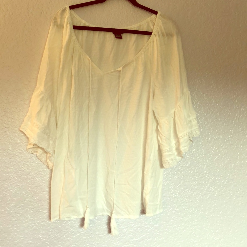 Cream Torrid Tunic